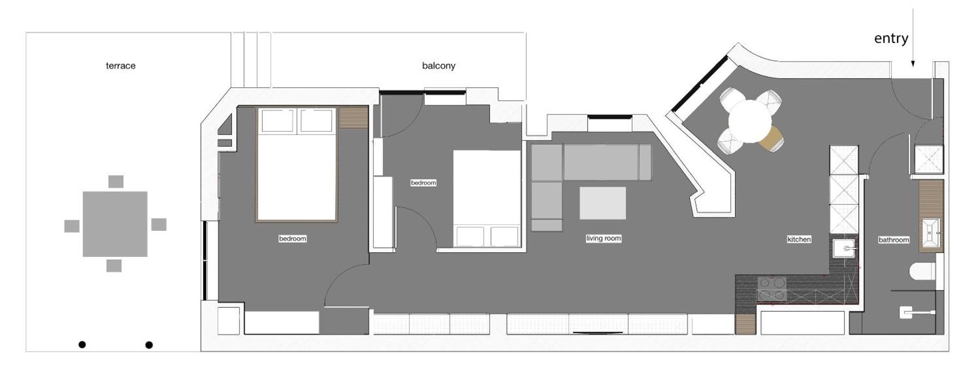 Art Room Boutique Apartment Kraków Exteriör bild